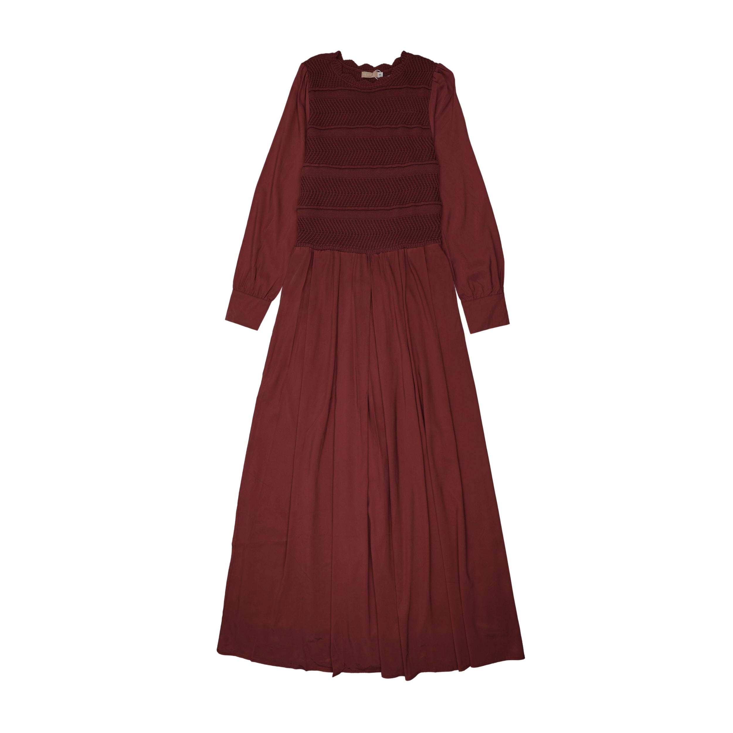 COSIMA DRESS MAROON
